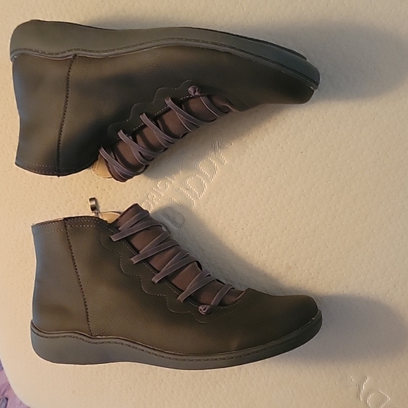 pixie lace up ankle boots
